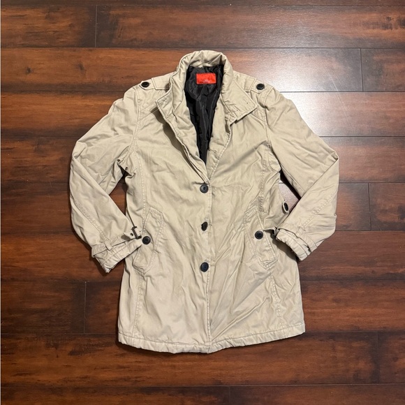 Zara Other - Zara Beige Trench Coat with Black Lining